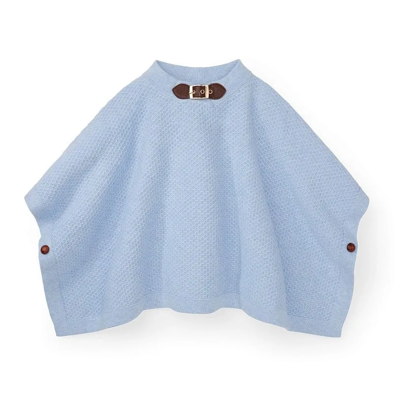 Girl Poncho Sweater Coat