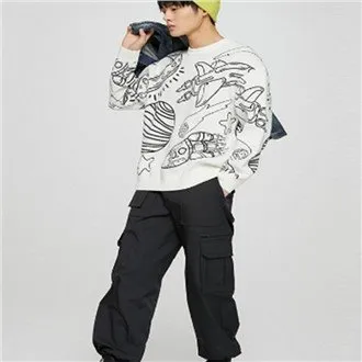 Męski sweter Star Plane